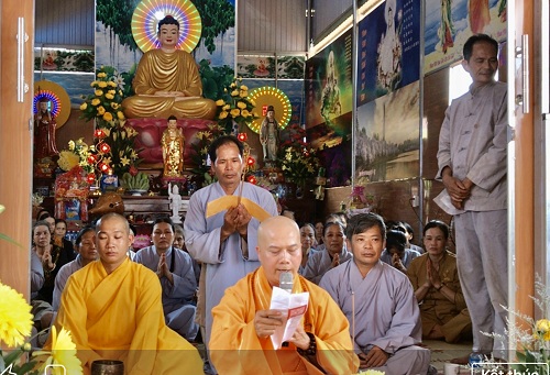 Lễ an vị tượng Phật và phát quà từ thiện tại chùa Phước Lộc, xã AlBá, huyện Chư Sê Gia Lai - Phật Giáo Chư Sê