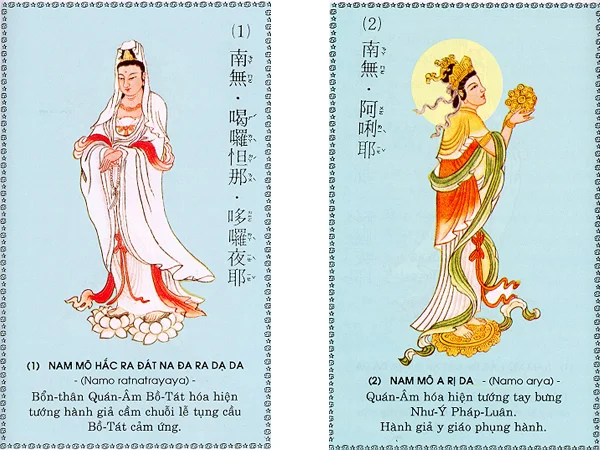 84 hình ảnh minh họa chú Đại Bi - Cổng thông tin Phật Giáo Chư Sê