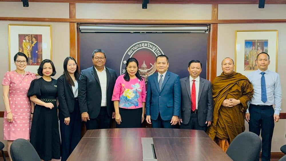 Đoàn Liên hiệp các tổ chức hữu nghị và Hội hữu nghị Việt Nam - Thái Lan TP Đà Nẵng thăm và làm việc với Tổng Lãnh sự Thái Lan tại TP.HCM.