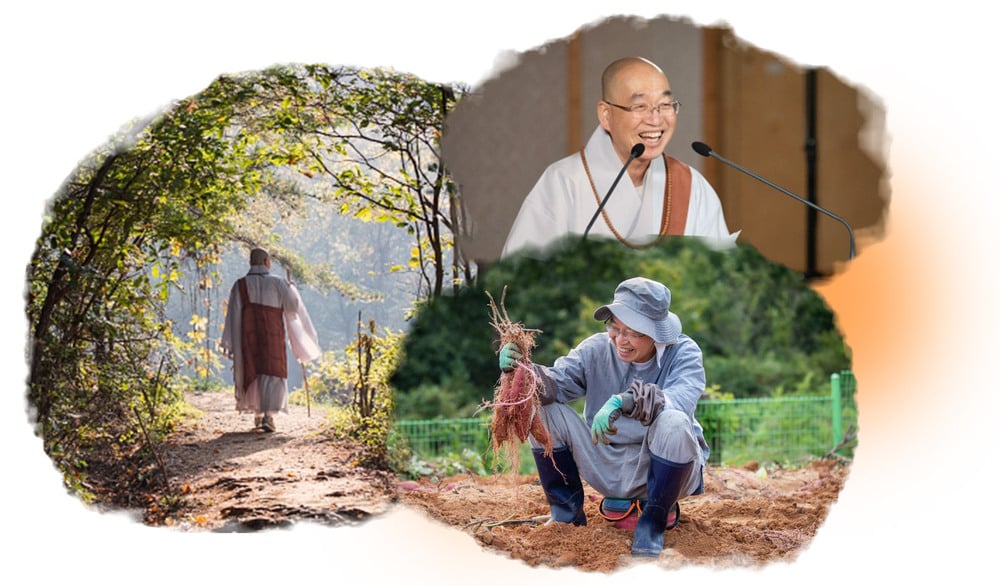 Thiền sư Pomnyun Sunim được yêu mến tại Hàn Quốc và trên thế giới. Ảnh: jungtosociety.org