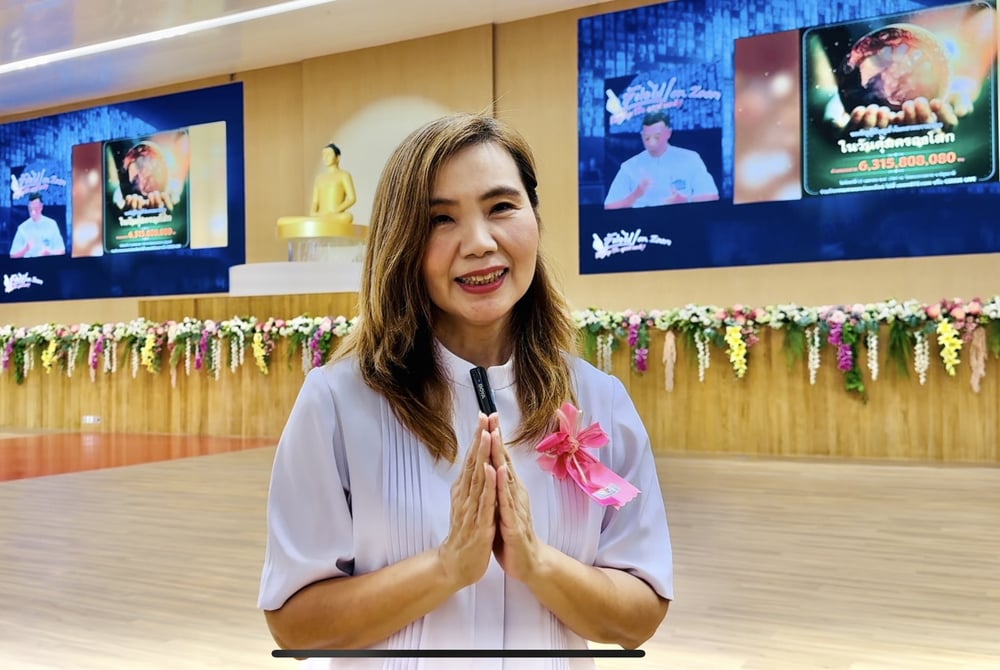 Chị Rosesawan pevalek – Chủ tịch Hiệp hội Phật giáo Thanh niên Quốc tế tại Thái Lan.