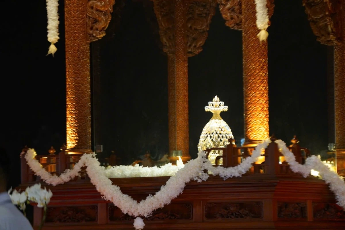 Hàng ngàn Phật tử đảnh lễ, chiêm bái Xá lợi Phật tại chùa Thanh Tâm - Phật Giáo Chư Sê Hàng ngàn Phật tử đảnh lễ, chiêm bái Xá lợi Phật tại chùa Thanh Tâm